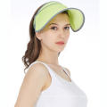 Factory cheap flexible breathable sun visor cap